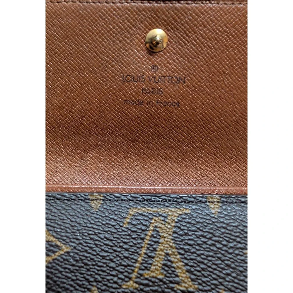 LOUIS VUITTON Monogram Portefeuille Elise Wallet TH1928 Vintage 1998 Authentic